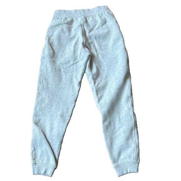 Lululemon Scuba Fleece Jogger Light Gray Size 4 - Picture 3 of 9